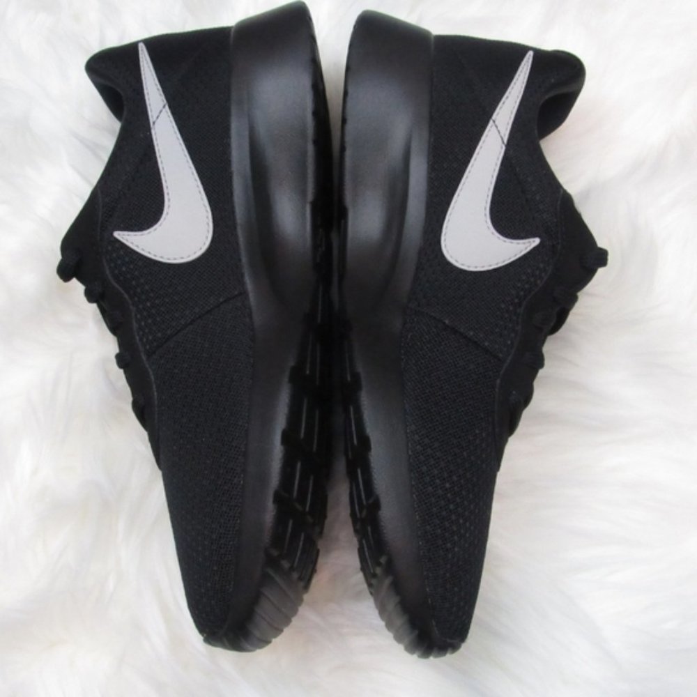 Custom Crystal Nike Tanjun Black Blinged Sneakers - Picture 2 of 5